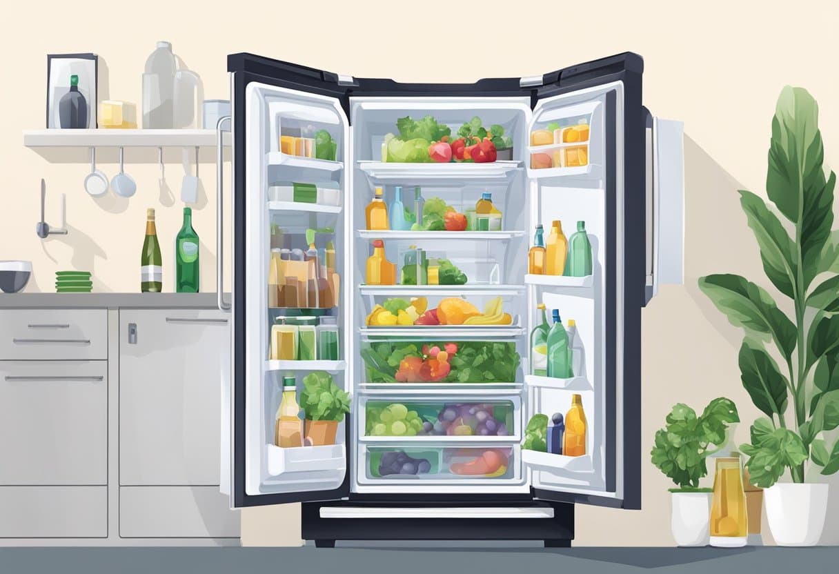 Pode limpar geladeira com álcool