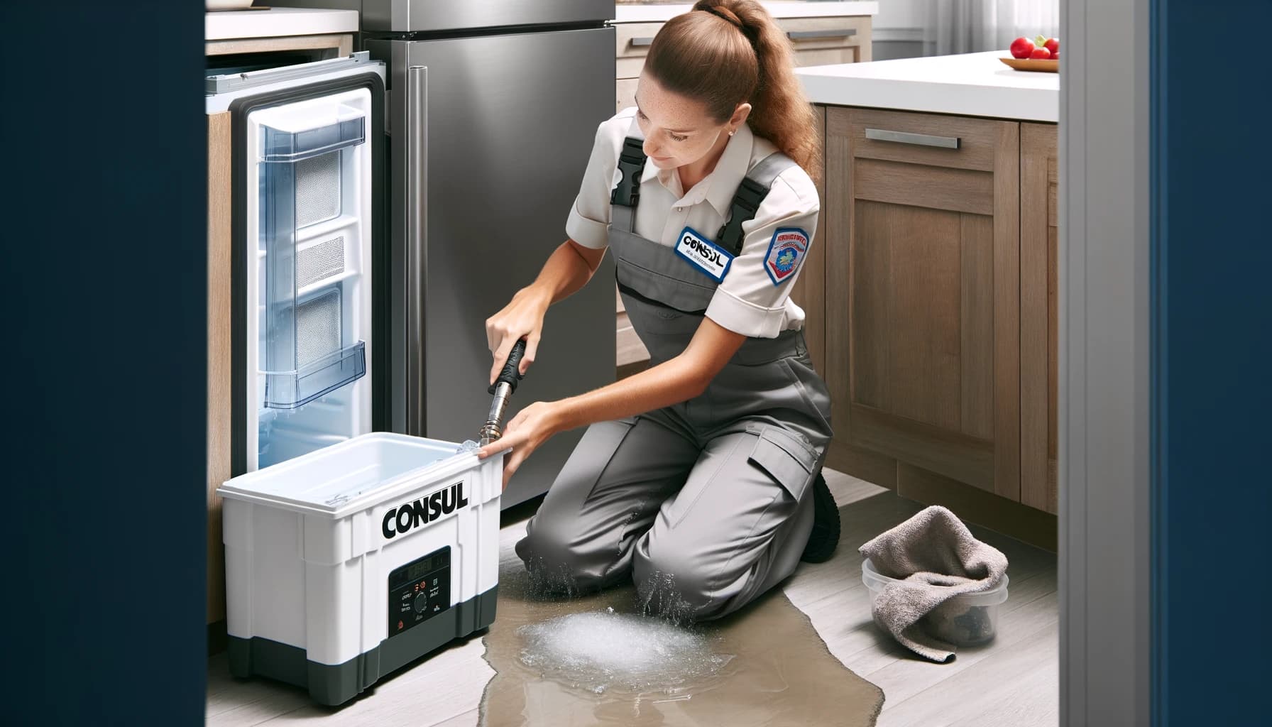 Como desentupir o dreno da geladeira Consul Frost Free