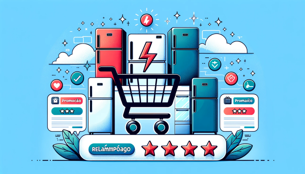 Variedade de modelos e marcas disponíveis nas promoções relâmpago do Mercado Livre