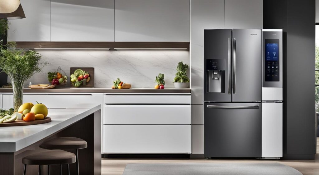 Geladeira Samsung com tecnologias avançadas Geladeira Samsung com tecnologias avançadas