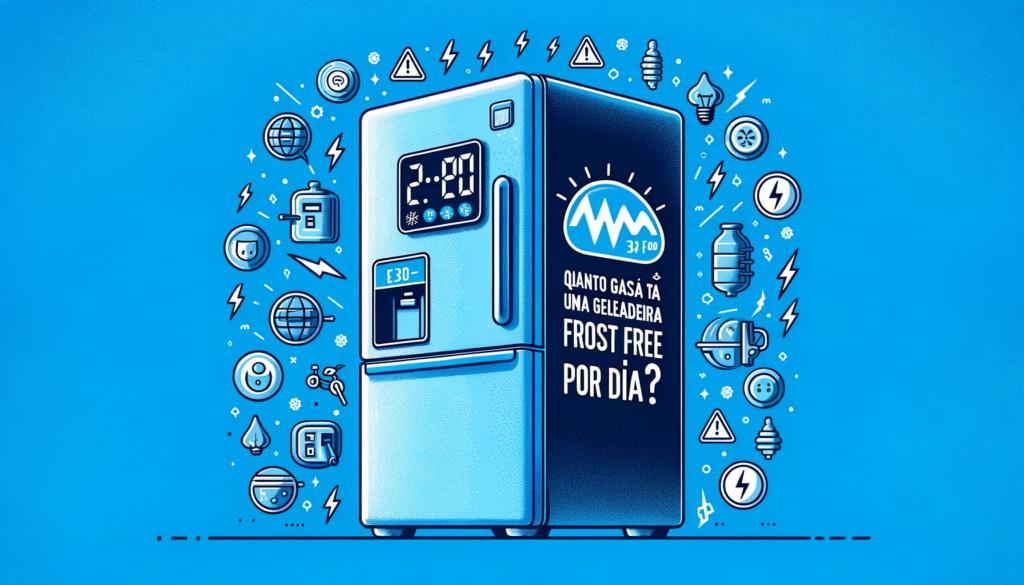 Consumo de energia geladeira frost free