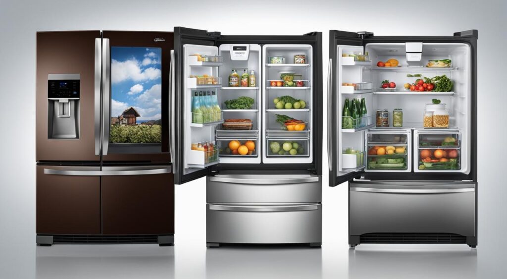 Comparativo geladeira Midea vs. outras marcas