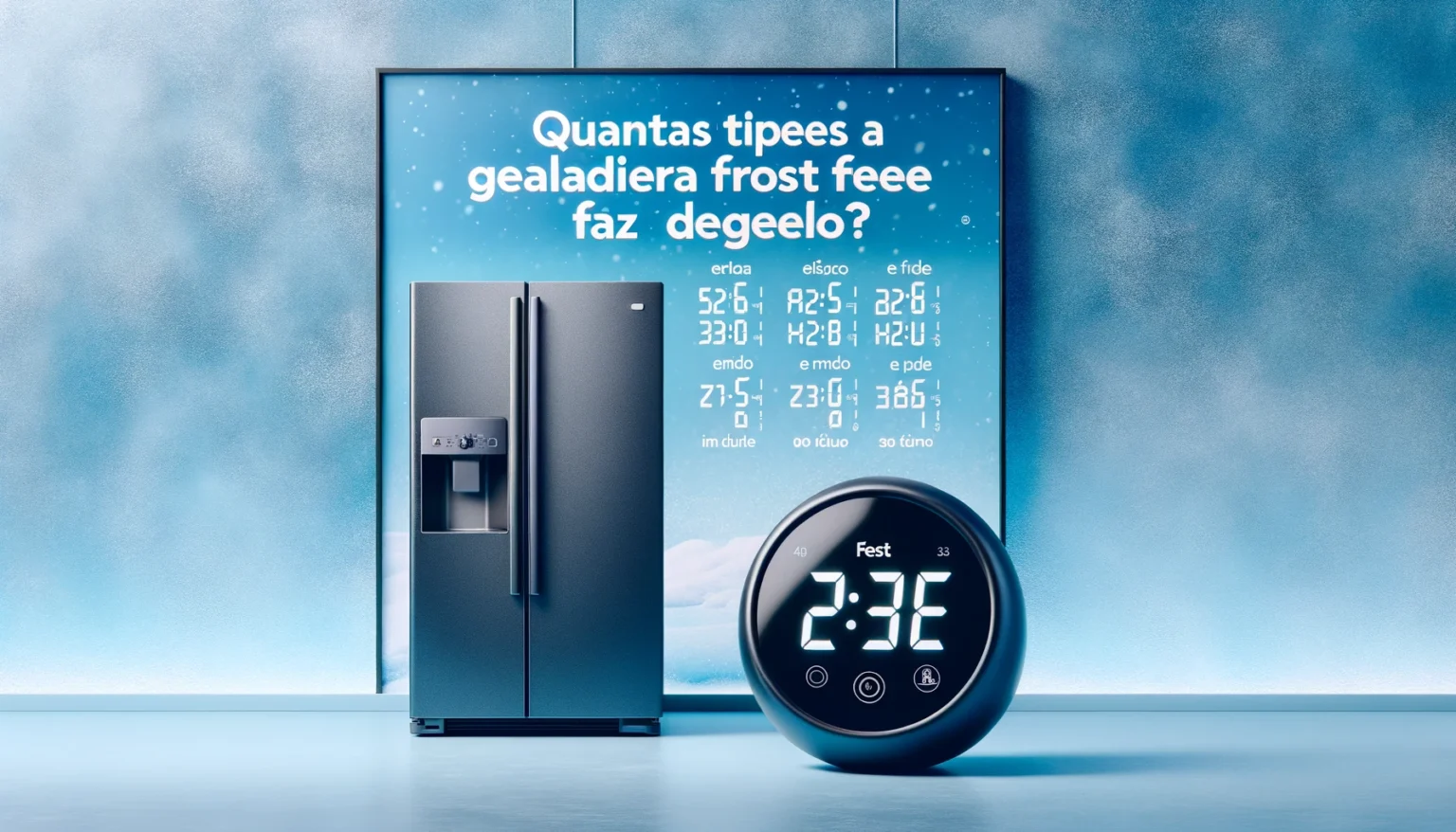 Quantas vezes a geladeira Frost Free faz degelo