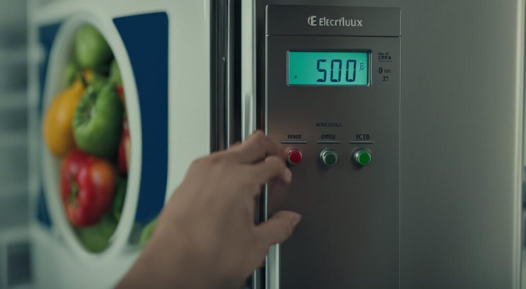 Regular a temperatura do compartimento refrigerador
