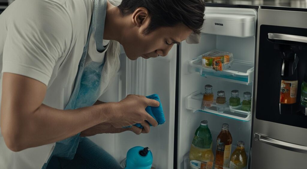 cuidados ao instalar água na geladeira side by side Samsung