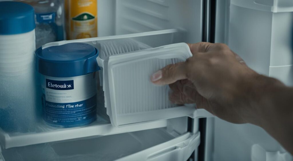 cuidados com o filtro da geladeira Electrolux frost free