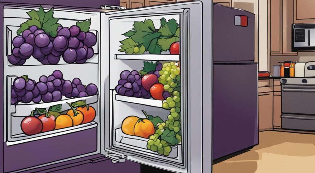 dicas adicionais para conservar uva na geladeira