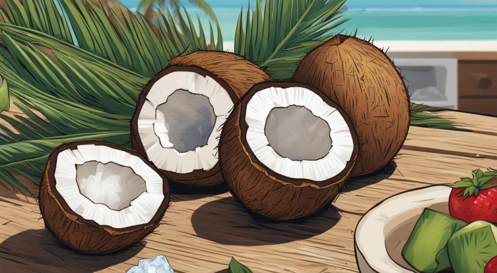 dicas para conservar cocos secos