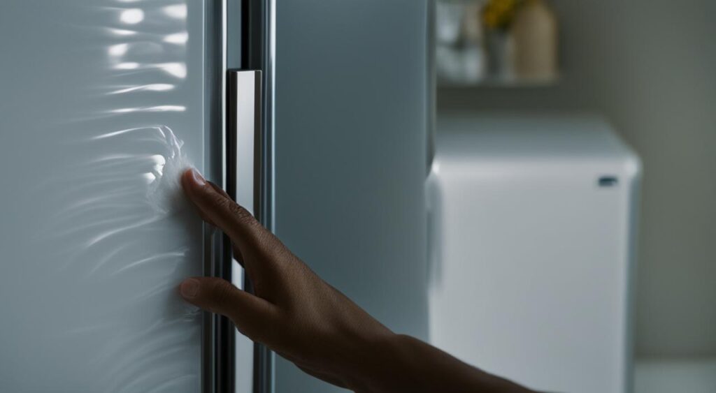 limpeza externa da geladeira